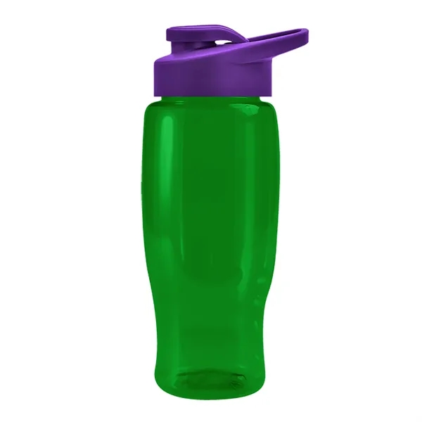 27 Oz Bottle w/ Drink Thru Lid made from Recycled rPET.... from ASI 40480 Koozie Group