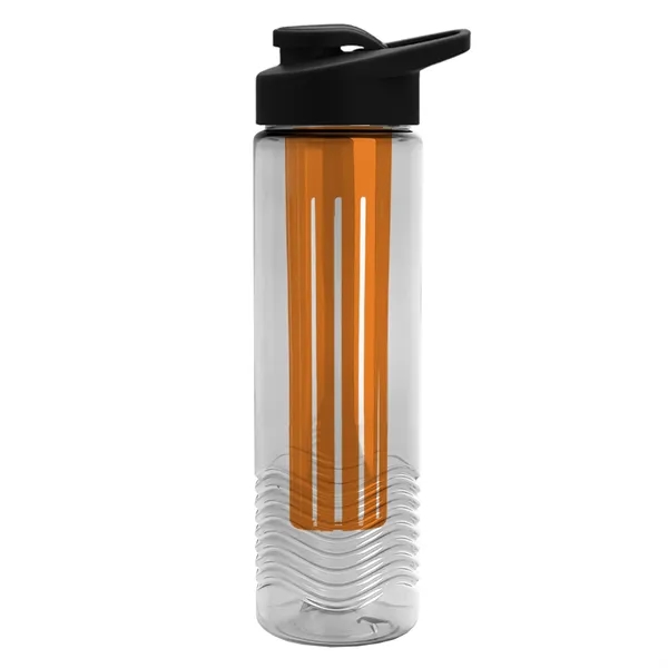 Wave 24 oz. Slim Cylinder Wave Design with Drink thru lid... from ASI 40480 Koozie Group