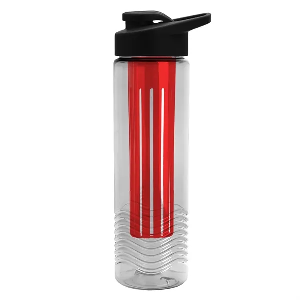 Wave 24 oz. Slim Cylinder Wave Design with Drink thru lid... from ASI 40480 Koozie Group