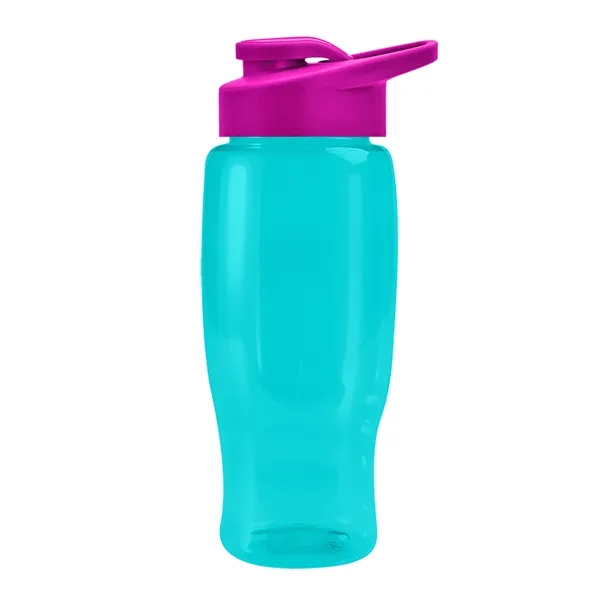 27 Oz Bottle w/ Drink Thru Lid made from Recycled rPET.... from ASI 40480 Koozie Group