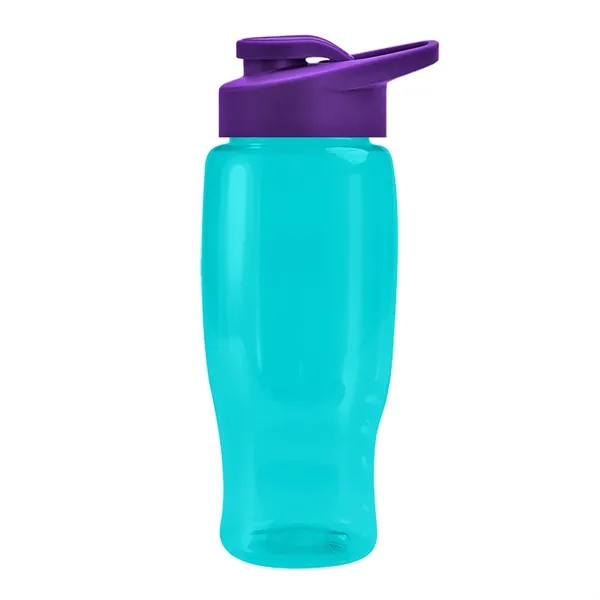 27 Oz Bottle w/ Drink Thru Lid made from Recycled rPET.... from ASI 40480 Koozie Group