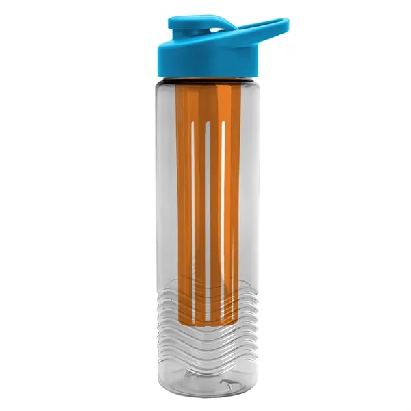 Wave 24 oz. Slim Cylinder Wave Design with Drink thru lid... from ASI 40480 Koozie Group