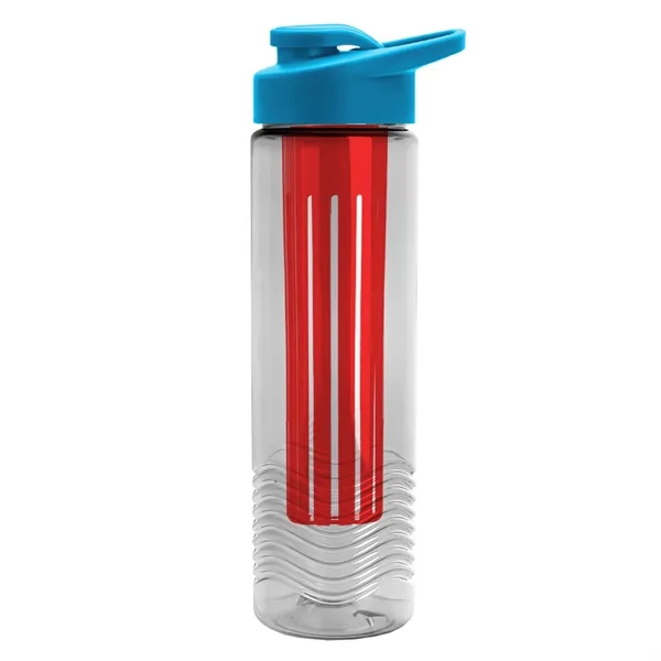 Wave 24 oz. Slim Cylinder Wave Design with Drink thru lid... from ASI 40480 Koozie Group