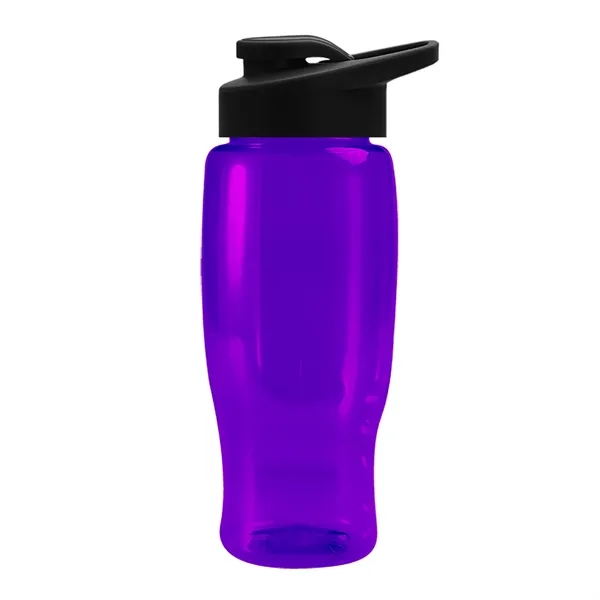 27 Oz Bottle w/ Drink Thru Lid made from Recycled rPET.... from ASI 40480 Koozie Group