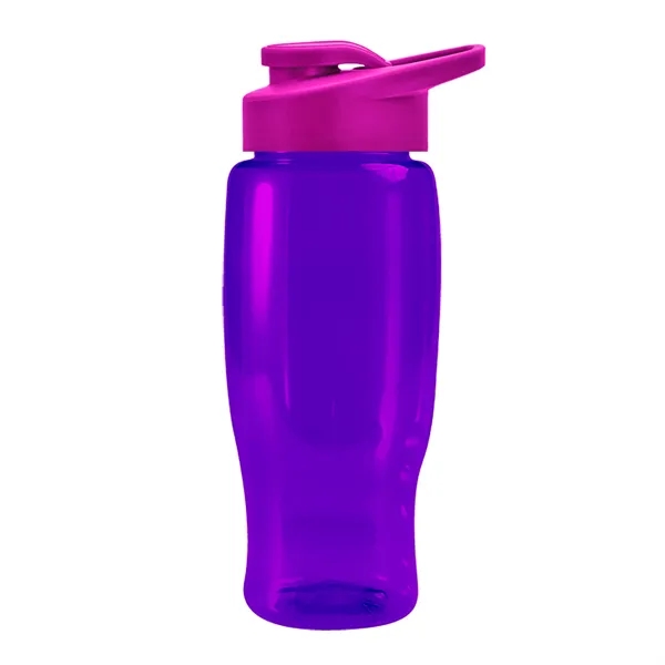 27 Oz Bottle w/ Drink Thru Lid made from Recycled rPET.... from ASI 40480 Koozie Group