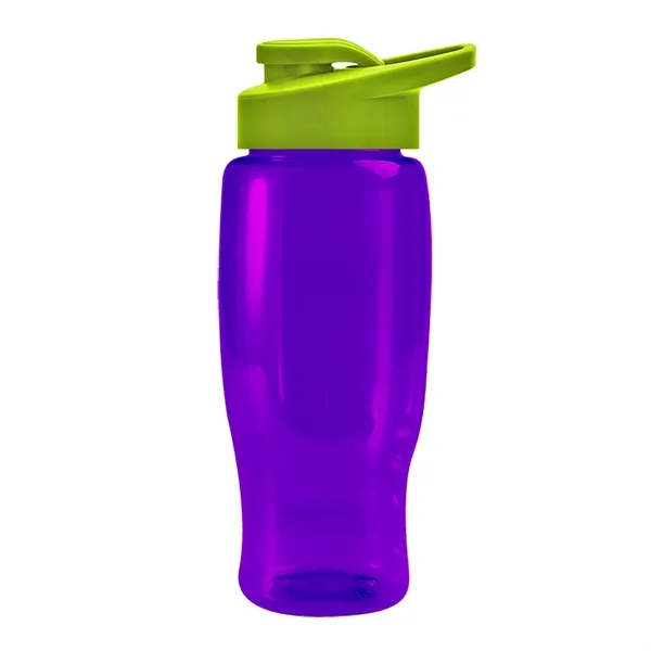 27 Oz Bottle w/ Drink Thru Lid made from Recycled rPET.... from ASI 40480 Koozie Group