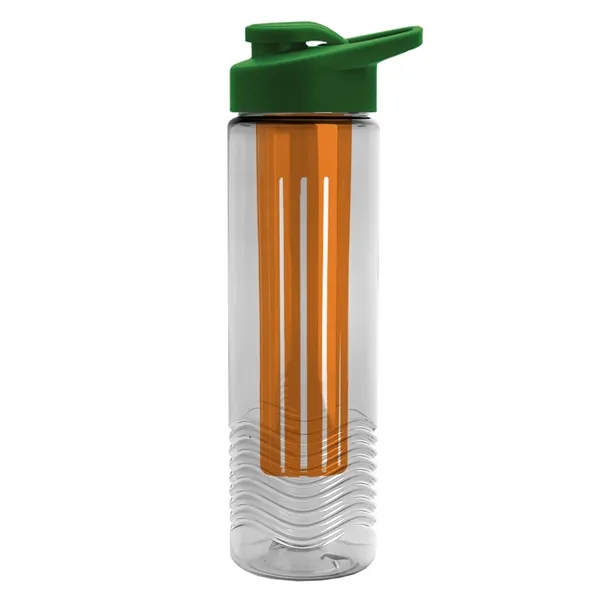 Wave 24 oz. Slim Cylinder Wave Design with Drink thru lid... from ASI 40480 Koozie Group