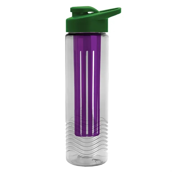 Wave 24 oz. Slim Cylinder Wave Design with Drink thru lid... from ASI 40480 Koozie Group