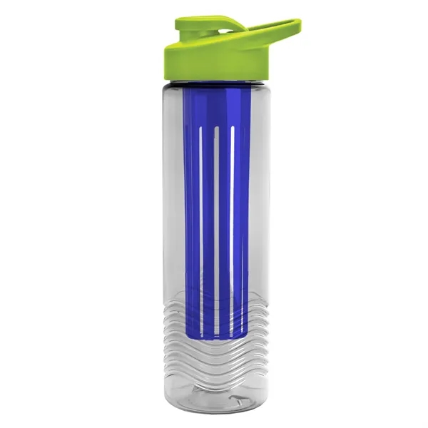 Wave 24 oz. Slim Cylinder Wave Design with Drink thru lid... from ASI 40480 Koozie Group