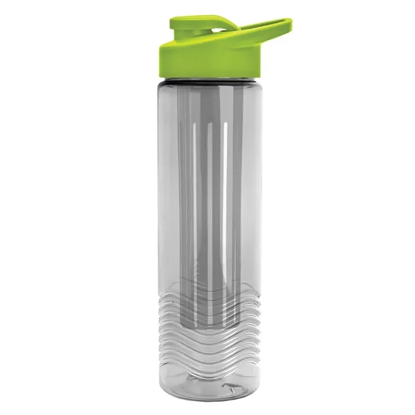 Wave 24 oz. Slim Cylinder Wave Design with Drink thru lid... from ASI 40480 Koozie Group