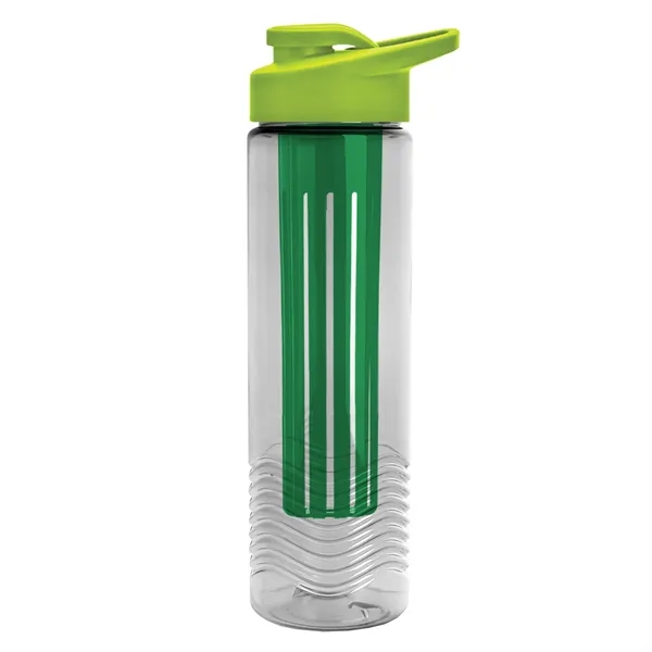 Wave 24 oz. Slim Cylinder Wave Design with Drink thru lid... from ASI 40480 Koozie Group