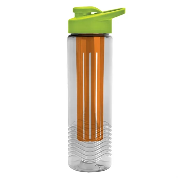 Wave 24 oz. Slim Cylinder Wave Design with Drink thru lid... from ASI 40480 Koozie Group