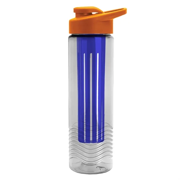 Wave 24 oz. Slim Cylinder Wave Design with Drink thru lid... from ASI 40480 Koozie Group
