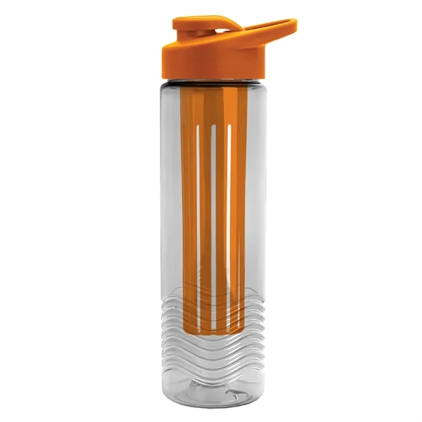 Wave 24 oz. Slim Cylinder Wave Design with Drink thru lid... from ASI 40480 Koozie Group