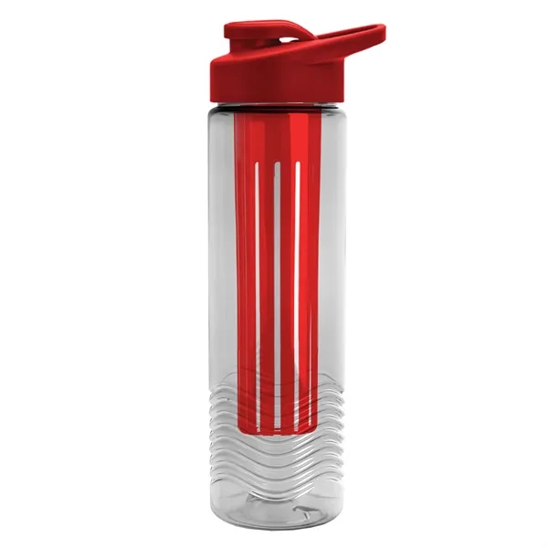 Wave 24 oz. Slim Cylinder Wave Design with Drink thru lid... from ASI 40480 Koozie Group
