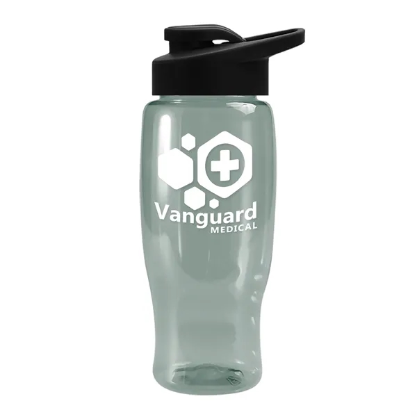27 Oz Bottle w/ Drink Thru Lid made from Recycled rPET.... from ASI 40480 Koozie Group