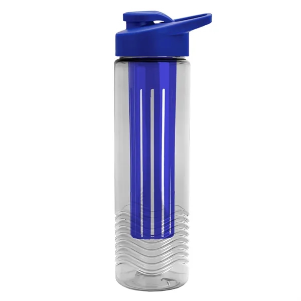Wave 24 oz. Slim Cylinder Wave Design with Drink thru lid... from ASI 40480 Koozie Group