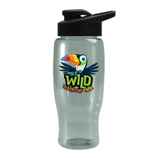 27 Oz Bottle w/ Drink Thru Lid made from Recycled rPET.... from ASI 40480 Koozie Group