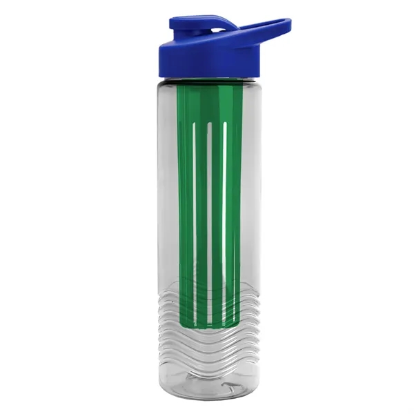 Wave 24 oz. Slim Cylinder Wave Design with Drink thru lid... from ASI 40480 Koozie Group