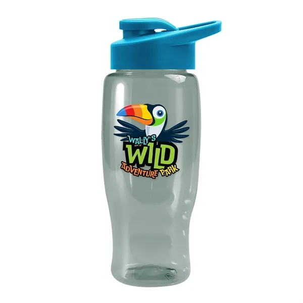 27 Oz Bottle w/ Drink Thru Lid made from Recycled rPET.... from ASI 40480 Koozie Group