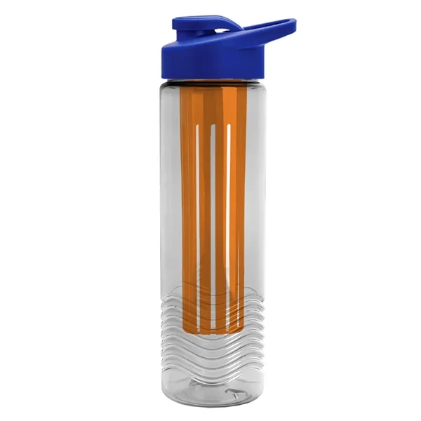 Wave 24 oz. Slim Cylinder Wave Design with Drink thru lid... from ASI 40480 Koozie Group
