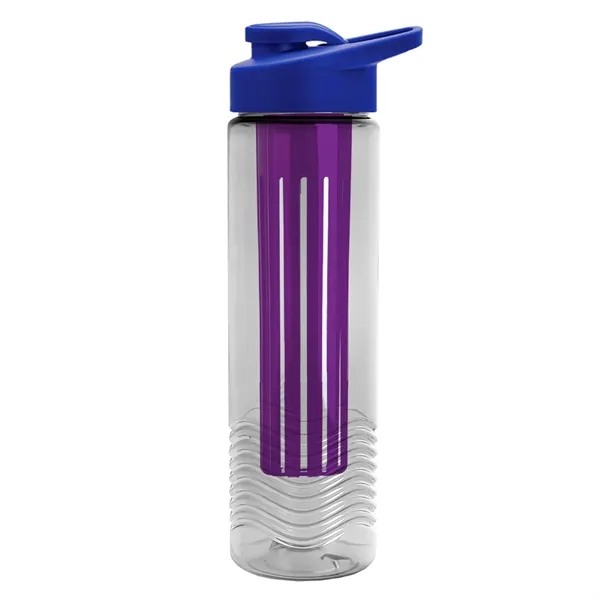 Wave 24 oz. Slim Cylinder Wave Design with Drink thru lid... from ASI 40480 Koozie Group