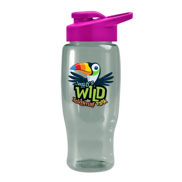 27 Oz Bottle w/ Drink Thru Lid made from Recycled rPET.... from ASI 40480 Koozie Group