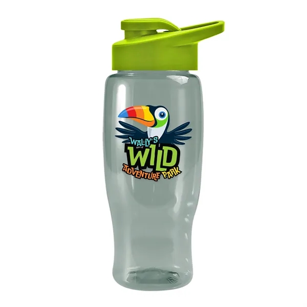 27 Oz Bottle w/ Drink Thru Lid made from Recycled rPET.... from ASI 40480 Koozie Group