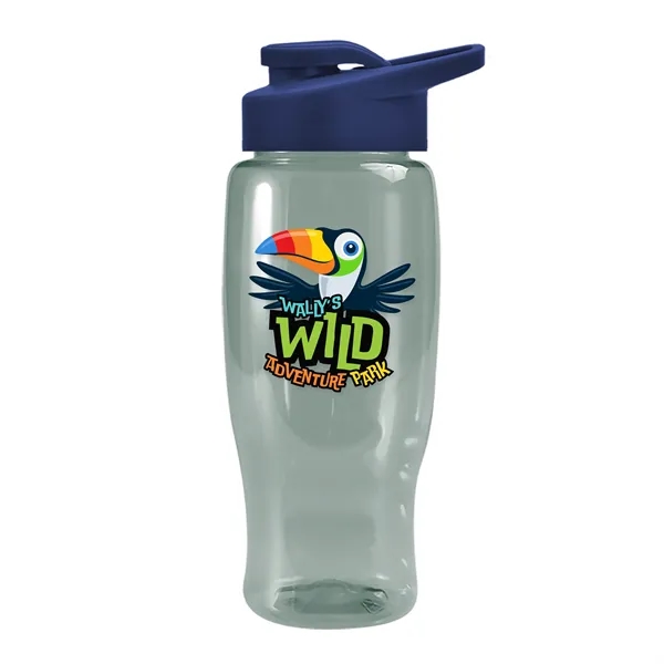 27 Oz Bottle w/ Drink Thru Lid made from Recycled rPET.... from ASI 40480 Koozie Group