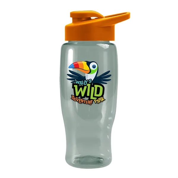 27 Oz Bottle w/ Drink Thru Lid made from Recycled rPET.... from ASI 40480 Koozie Group