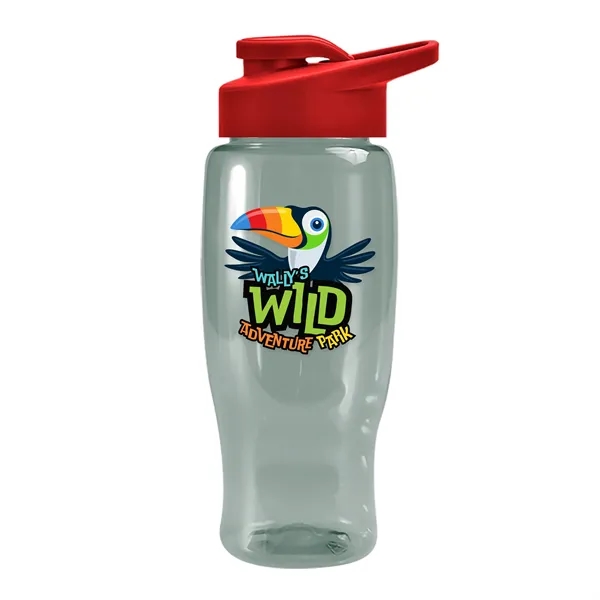 27 Oz Bottle w/ Drink Thru Lid made from Recycled rPET.... from ASI 40480 Koozie Group