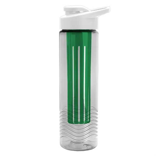Wave 24 oz. Slim Cylinder Wave Design with Drink thru lid... from ASI 40480 Koozie Group