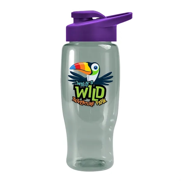 27 Oz Bottle w/ Drink Thru Lid made from Recycled rPET.... from ASI 40480 Koozie Group