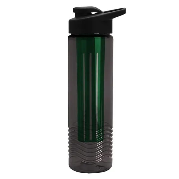 Wave 24 oz. Slim Cylinder Wave Design with Drink thru lid... from ASI 40480 Koozie Group