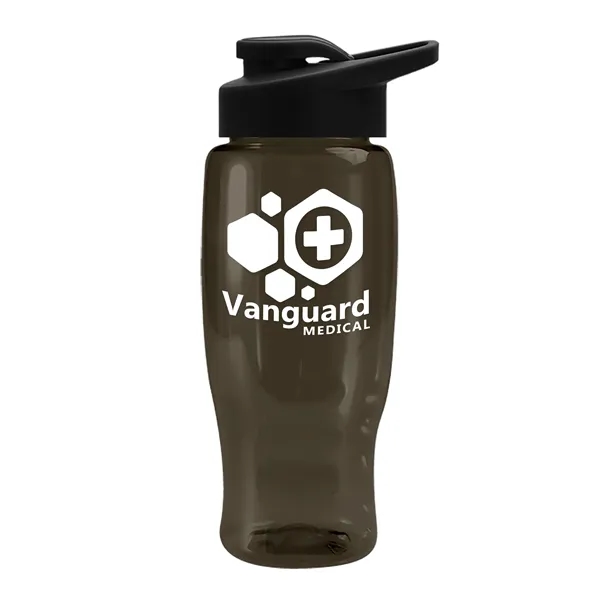 27 Oz Bottle w/ Drink Thru Lid made from Recycled rPET.... from ASI 40480 Koozie Group
