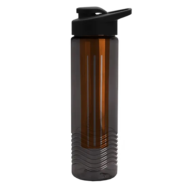Wave 24 oz. Slim Cylinder Wave Design with Drink thru lid... from ASI 40480 Koozie Group