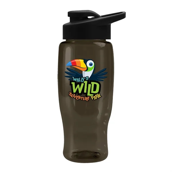 27 Oz Bottle w/ Drink Thru Lid made from Recycled rPET.... from ASI 40480 Koozie Group