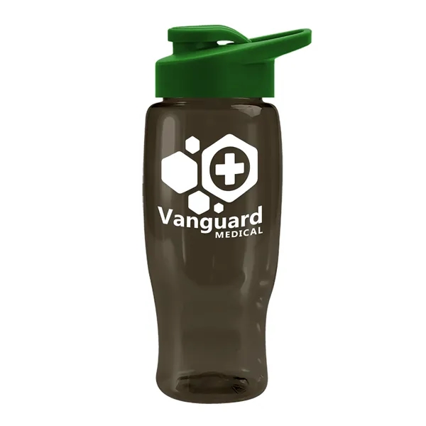 27 Oz Bottle w/ Drink Thru Lid made from Recycled rPET.... from ASI 40480 Koozie Group