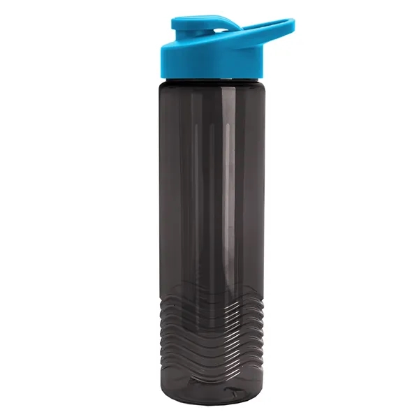 Wave 24 oz. Slim Cylinder Wave Design with Drink thru lid... from ASI 40480 Koozie Group