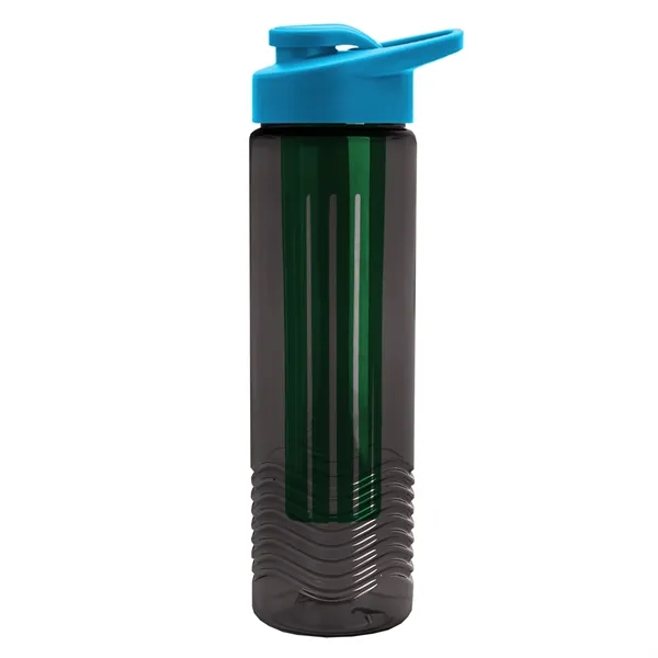 Wave 24 oz. Slim Cylinder Wave Design with Drink thru lid... from ASI 40480 Koozie Group