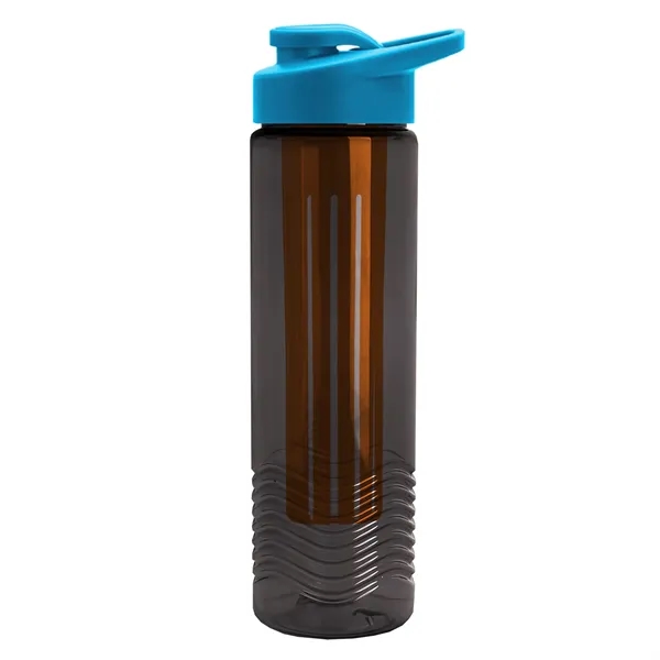 Wave 24 oz. Slim Cylinder Wave Design with Drink thru lid... from ASI 40480 Koozie Group