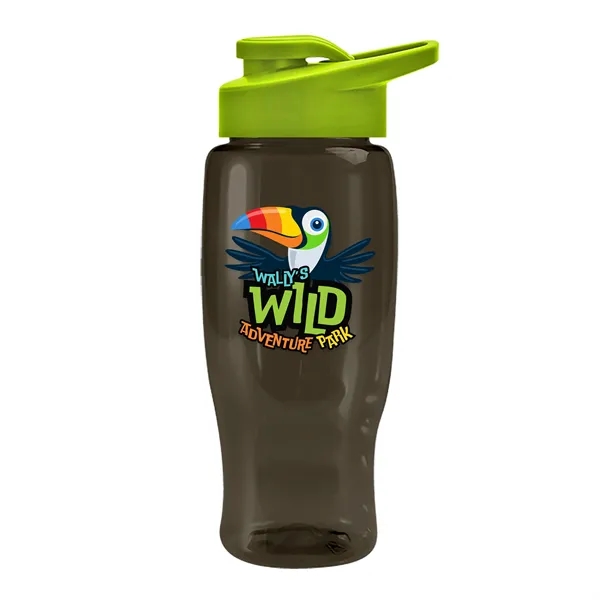 27 Oz Bottle w/ Drink Thru Lid made from Recycled rPET.... from ASI 40480 Koozie Group