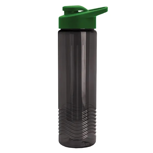 Wave 24 oz. Slim Cylinder Wave Design with Drink thru lid... from ASI 40480 Koozie Group