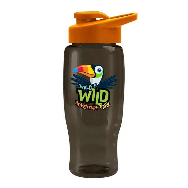 27 Oz Bottle w/ Drink Thru Lid made from Recycled rPET.... from ASI 40480 Koozie Group