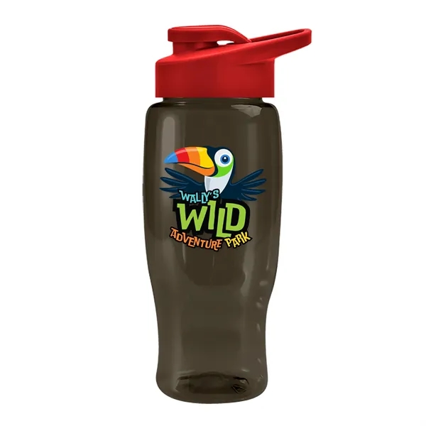 27 Oz Bottle w/ Drink Thru Lid made from Recycled rPET.... from ASI 40480 Koozie Group