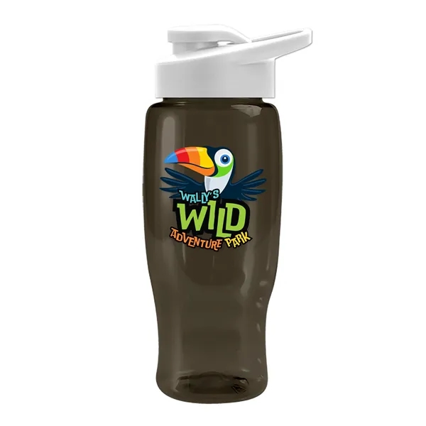 27 Oz Bottle w/ Drink Thru Lid made from Recycled rPET.... from ASI 40480 Koozie Group