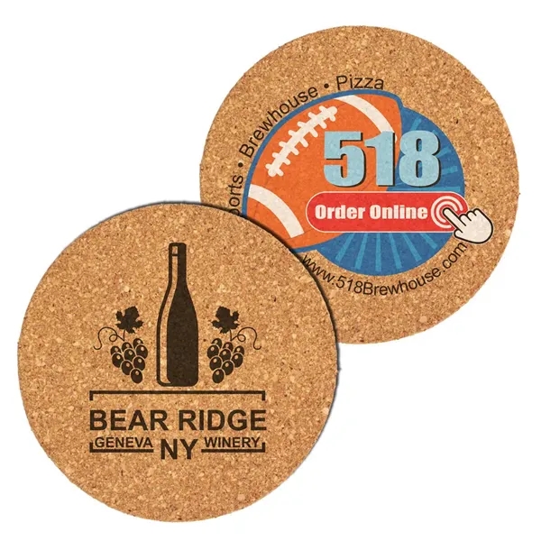 Deluxe Cork Coaster... from ASI 30270 Aakron Line