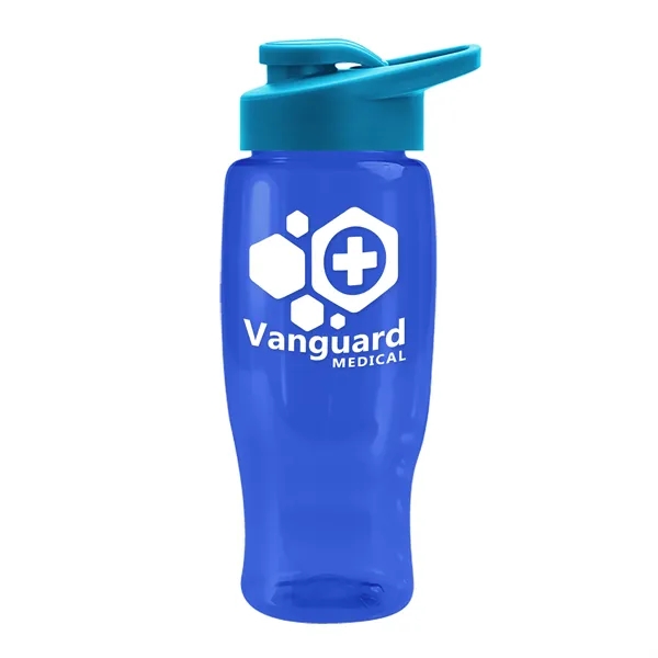 27 Oz Bottle w/ Drink Thru Lid made from Recycled rPET.... from ASI 40480 Koozie Group