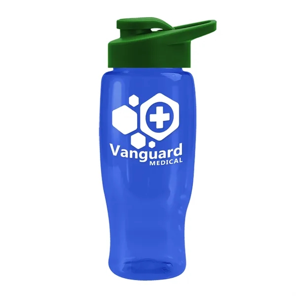 27 Oz Bottle w/ Drink Thru Lid made from Recycled rPET.... from ASI 40480 Koozie Group