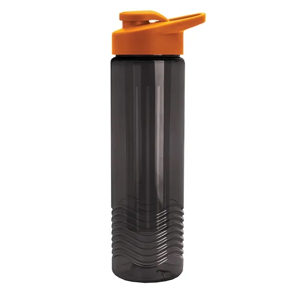 Wave 24 oz. Slim Cylinder Wave Design with Drink thru lid... from ASI 40480 Koozie Group